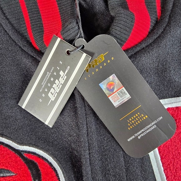 Pro Standard Winston-Salem State NBA HBCU Classic 2024 Varsity Jacket Mens L NEW - Picture 5 of 16